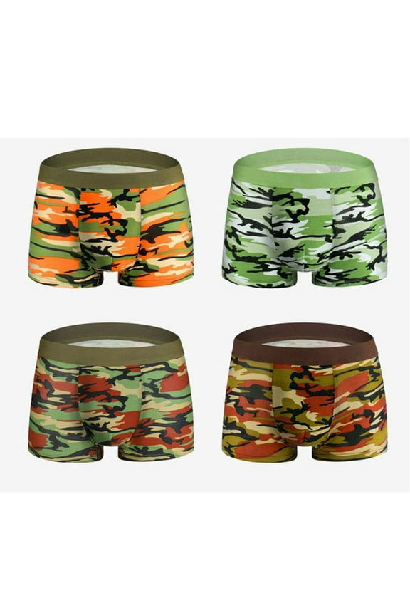 Men's Camouflage Modal-Blend Boxer Shorts** Camouflage XL
