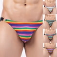 thumbnail image 1 of SGFCWSX Men's Low-Rise Ring Trim Hipster Briefs** Red XL, 1 of 9