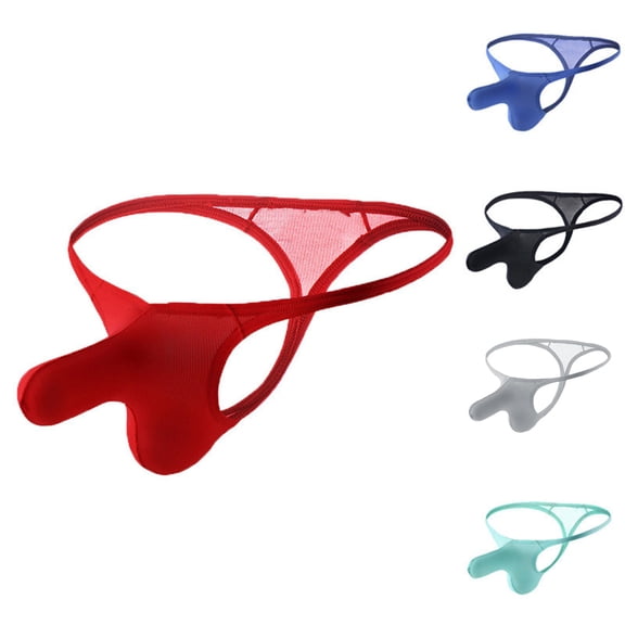 SGFCWSX Men's Sculpted T-Back G-String in Flexible Performance Fabric** Red M