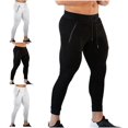 thumbnail image 1 of SGFCWSX Mens Athletic Joggers – Lightweight Breathable Training Pants for Running Casual Wear Black Size XL, 1 of 5