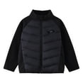 thumbnail image 1 of SGFCWSX Padded Coat for Kids Girls Hoodless Puffer Jacket Warm Casual Jackets Black Size 11 Years, 1 of 2