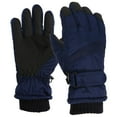 thumbnail image 1 of SGFCWSX Teen Snow Gloves Waterproof Winter Outdoors Gloves with Grip for Boys Girls Fleece Lined Full Finger Gloves Navy Size 7-11 Years, 1 of 6