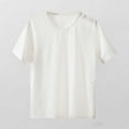 thumbnail image 1 of SGFCWSX Teens Short Sleeve T-Shirt, Boys Girls Summer Tees Regular Fit Solid Color Crew Neck Soft Casual Tops White Size 16-17Years, 1 of 5