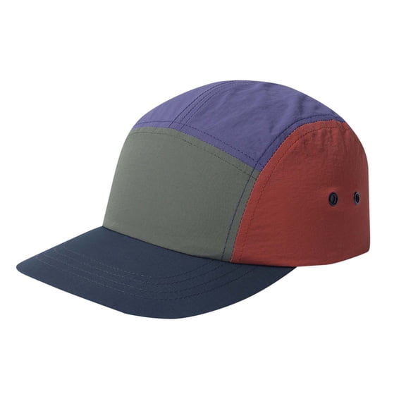 SGFCWSX Trucker Hats Men,Color Block Sun Visor Adjustable Baseball Hats Purple Free Size