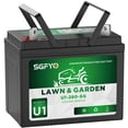 thumbnail image 1 of SGFYO U1 Riding Lawn Mower Battery,12V 23Ah 280CCA Maintenance Free AGM Garden Tractors Batteries,Fit for Craftsman,John Deere,Toro,Cub Cadet,Ariens, 1 of 8