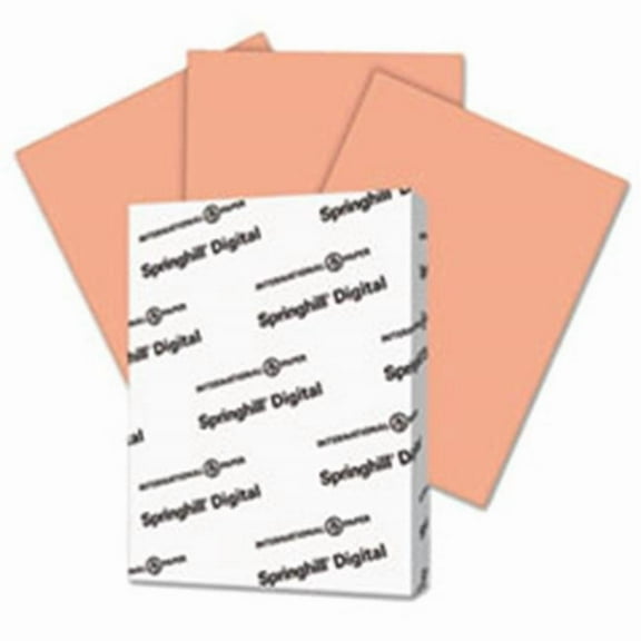 SGH0 110 lbs Digital Index Color Card Stock, Salmon - 8.5 x 11 in. - 250 Sheets Per Pack
