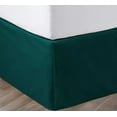 thumbnail image 1 of SGI Bedding 10 Inch Pleated Bed Skirt | Microfiber Bed Skirt | Fade Resistant, Wrinkle Free, Anti-static, Decorative, Extra Storage Space, Clutter-Free | Olympic Queen, Teal, 1 of 8