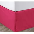 thumbnail image 1 of SGI Bedding 10 Inch Pleated Bed Skirt | Microfiber Bed Skirt | Fade Resistant, Wrinkle Free, Anti-static, Decorative, Extra Storage Space, Clutter-Free | Queen, Hot Pink, 1 of 8