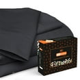 thumbnail image 1 of SGI Bedding 1000 TC Egyptian Cotton Bed Sheet Set - Texas King Size Sheets 1000 Count Sheets Soft, Durable Sheets Cotton Sheets in 1000 TC 18" Inch Deep, Dark Gray, 1 of 8