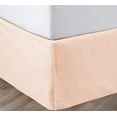thumbnail image 1 of SGI Bedding 12 Inch Pleated Bed Skirt | Microfiber Bed Skirt | Fade Resistant, Wrinkle Free, Anti-static, Decorative, Extra Storage Space, Clutter-Free | Full, Peach, 1 of 6