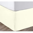thumbnail image 1 of SGI Bedding 12 Inch Pleated Bed Skirt | Microfiber Bed Skirt | Fade Resistant, Wrinkle Free, Anti-static, Decorative, Extra Storage Space, Clutter-Free | Queen, Ivory, 1 of 6