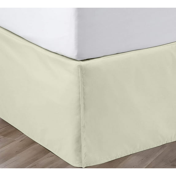 SGI Bedding 16 Inch Pleated Bed Skirt | Microfiber Bed Skirt | Fade Resistant, Wrinkle Free, Anti-static, Decorative, Extra Storage Space, Clutter-Free | King, Rust