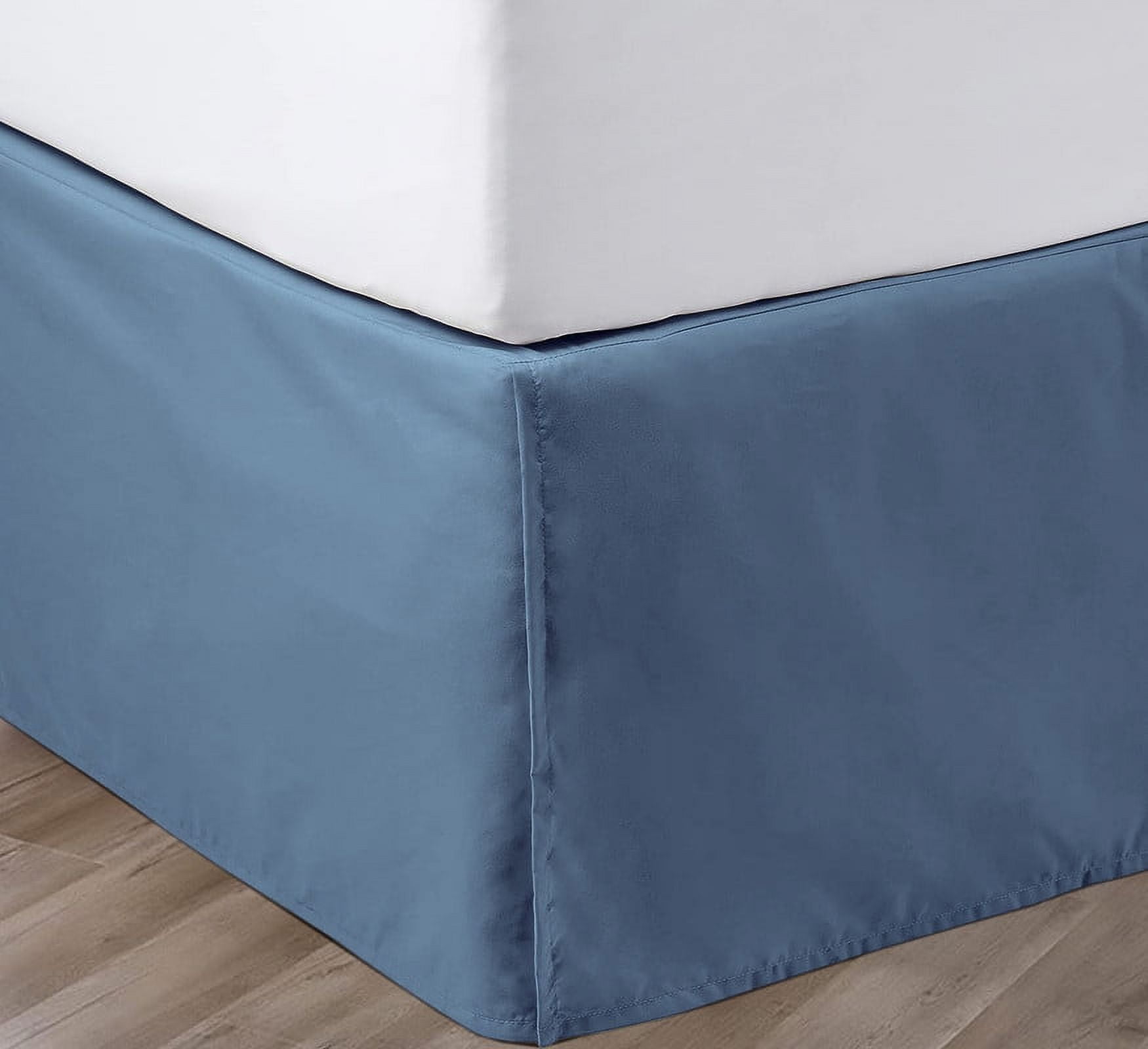 SGI Bedding 16 Inch Pleated Bed Skirt | Microfiber Bed Skirt | Fade ...
