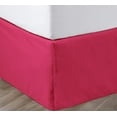 thumbnail image 1 of SGI Bedding 18 Inch Pleated Bed Skirt | Microfiber Bed Skirt | Fade Resistant, Wrinkle Free, Anti-static, Decorative, Extra Storage Space, Clutter-Free | Olympic Queen, Hot Pink, 1 of 8