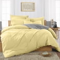 thumbnail image 1 of SGI Bedding 3 Piece Cotton Duvet Cover Rust Solid 600 Thread Count Full, 1 of 7