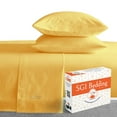 thumbnail image 1 of SGI Bedding 600 TC Egyptian Cotton Bed Sheet Set - Alaskan King Size Sheets 600 Count Sheets for Alaskan King Size Bed - Soft, Durable Sheets Cotton Sheets in 600 TC 18" Deep Golden, 1 of 8