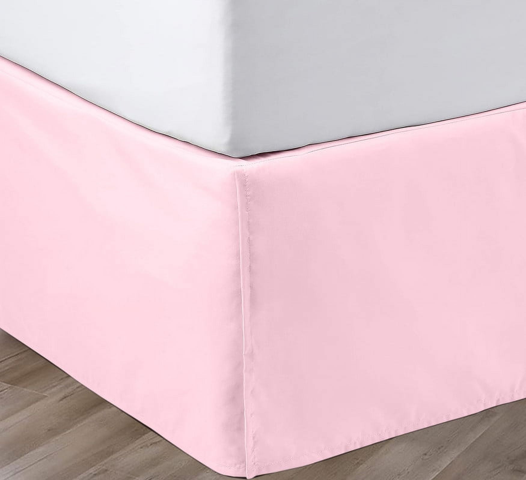 SGI Bedding 9 Inch Pleated Bed Skirt Microfiber Bed Skirt Fade