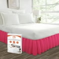 thumbnail image 1 of SGI Bedding 9 Inch Ruffled Bed Skirt | Microfiber Bed Skirt | Fade Resistant, Wrinkle Free, Anti-static, Decorative, Extra Storage Space, Clutter-Free |Olympic Queen, Hot Pink, 1 of 8