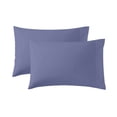 thumbnail image 1 of SGI Bedding 600 TC Pillowcase Set Mediterranean Blue Color 2 Piece King Size, 1 of 5