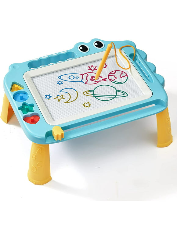 SGILE Toys for Kids, Magnetic Drawing Board for Early Learning, Color Erasable Doodle Writing Pad Gi
