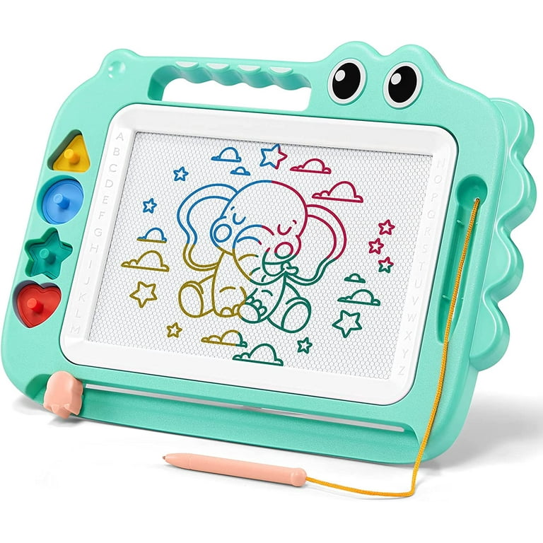 Kids Magnetic Drawing Board Colorful Erasable Doodle Board