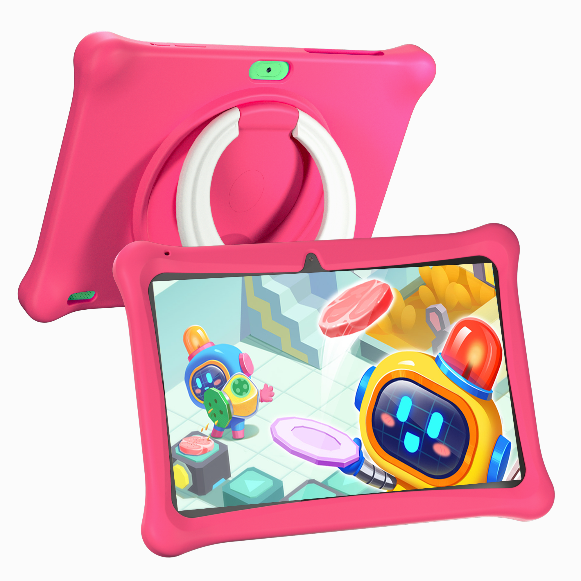 SGIN 10in Android 12 Kid Education Tablet 2GB RAM 64GB ROM 1280*800 HD, 4-Core 1.6Ghz Allwinner 133 - image 1 of 8