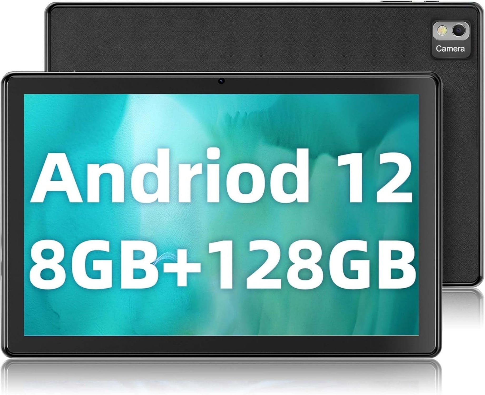 SGIN Tablet, 10 Inch Android 12 Tablets Computer, 8GB RAM 128GB