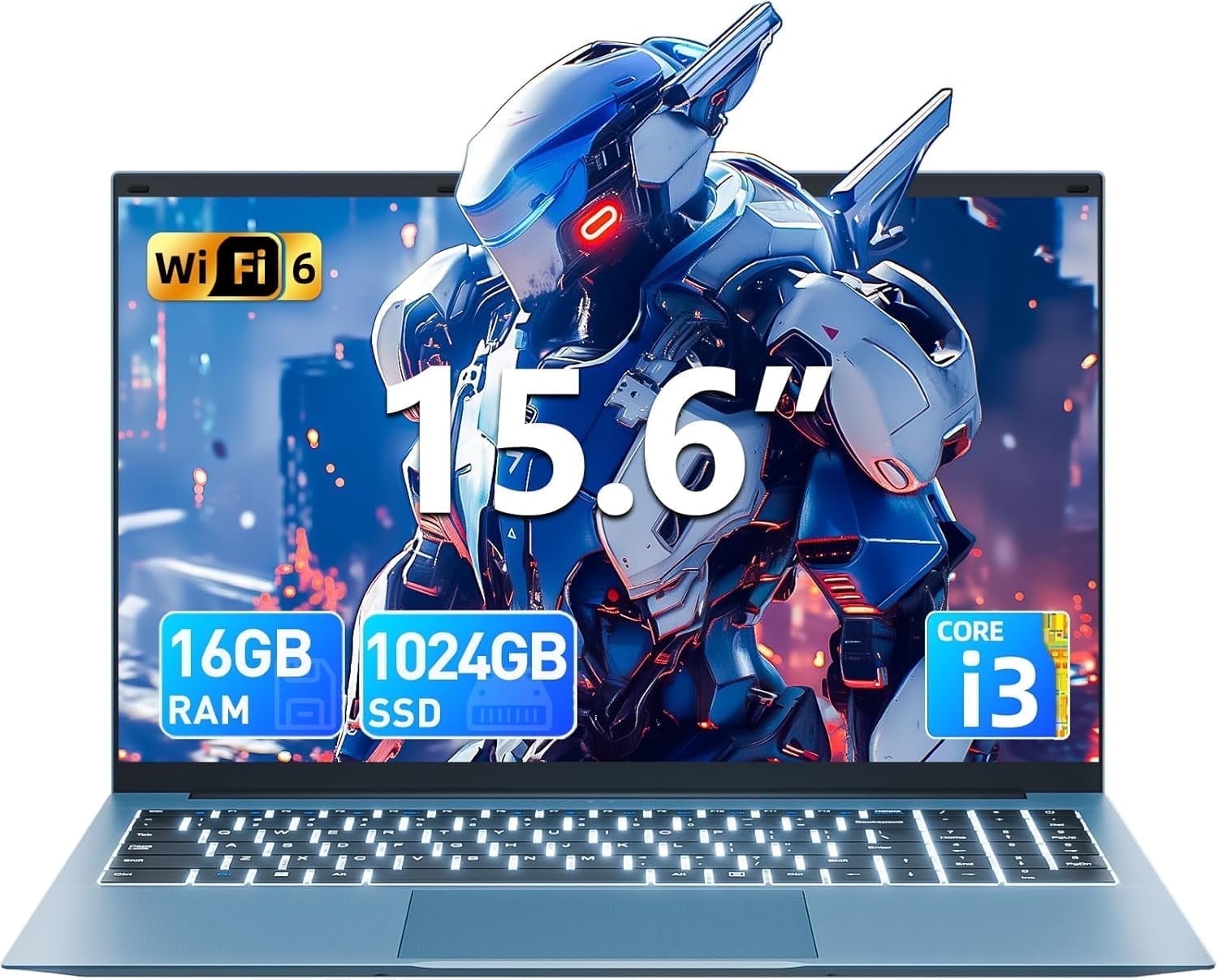 Walmart Black Friday Deals 2025 SGIN 15.6in laptop Windows 11 with Intel Core i3, 16GB RAM 1TB ROM Laptop Computer, FHD 1920*1080, Wifi 6, BT 5.2