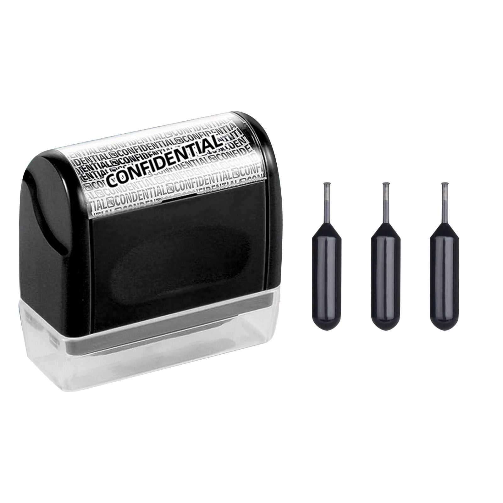 Inkt Daub SGJHEQ Roller Type Secret Seal Garbled Privacy Seal Including Stamp Oil ...