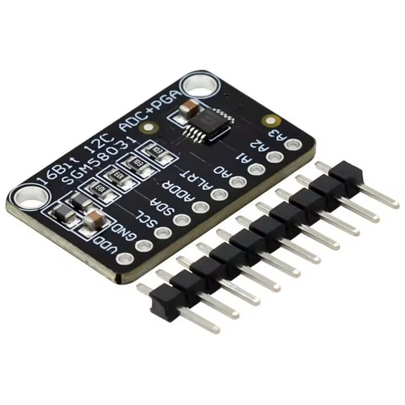 SGM58031 Multiple Channel Analogs Conversion Module With I2C Communication And Voltages References Source