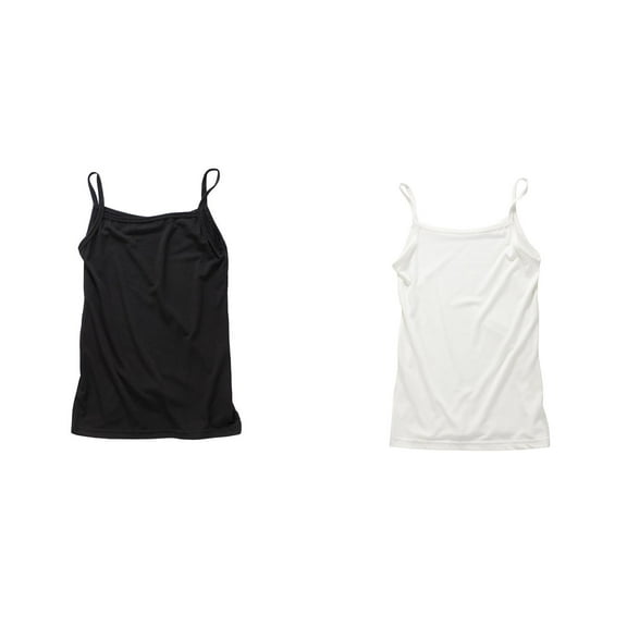 SGMVNU 2Packs Cute Clothes for Kids Kids Girls Summer Camisole Casual Cute Print Tank Top Undershirt Breathable