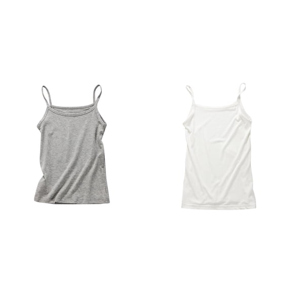 SGMVNU 2Packs Toddler Girl Graphic Tees Kids Girls Summer Camisole Casual Cute Print Tank Top Undershirt Breathable