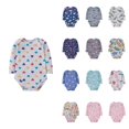 thumbnail image 1 of SGMVNU Baby Boys Clothes Bodysuits Long Sleeve Cute Print Rompers for Baby Comfortable Soft Daily Wear Suits Light Gray Size 2-2.5 Years, 1 of 4