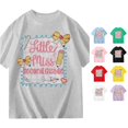thumbnail image 1 of SGMVNU Back to School Shirts for Kids Girls Second Grade Cute Graphic Tee Shirt Short Sleeve Crewneck Casual Top, Size 11-12 Years, Grey, 1 of 7