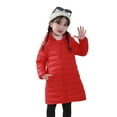 thumbnail image 1 of SGMVNU Big Boys and Girls' Lightweight Water-Resistant Packable Hooded Puffer Jacket Kids Padded Jacket Coats with Pockets(z25118_2-Red, 9-10 Years), 1 of 5