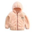thumbnail image 1 of SGMVNU Boys Coat Kids Child Winter Jacket Toddler Kids Baby Girls Boys Casual Zip Up Solid Jacket Coat Long Sleeve Lightweight Cute Outerwear(Size 5-6 Years, Pink), 1 of 6
