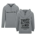 thumbnail image 1 of SGMVNU Boys Girls Quarter Zip up Hoodies 5-6 Years Toddler Fall Activewear Outfit Long Sleeve Pullover Novelty Hooded Sweatshirts with Pocket Grey, 1 of 7