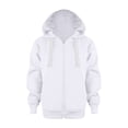 thumbnail image 1 of SGMVNU Boys Girls Sweatshirts 3-4 Years White Girls Zip Up Hoodies Teen Fleece Full-Zip Long Sleeve Sweatshirts Jacket Casual Fall Hoodie with Pocket, 1 of 7