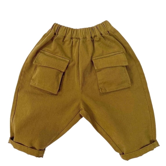 SGMVNU Boys Sweatpants 2-3 Years Boys Cargo Pants Size 18 Child Toddler Boys Girls Casual Cargo Pants Summer Holiday Trousers with Pockets