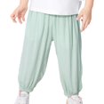 thumbnail image 1 of SGMVNU Boys Sweatpants 2-3 Years Kids Pants Boys 7-8 Summer Boys and Girls' Baby Loose Waist Stretch Pants for Loose and Casual Proof Pants with Elasticated Ankles Long Pants, 1 of 4