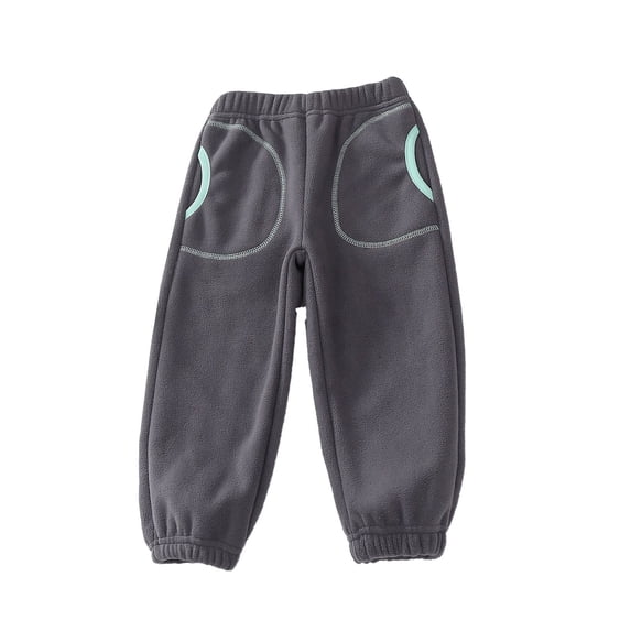 SGMVNU Boys Sweatpants 4-5 Years Boys Dress Pants Size 14-16 Youth Kids Casual Pants Fashion Thicken Close Pants with Pockets Loose Trousers