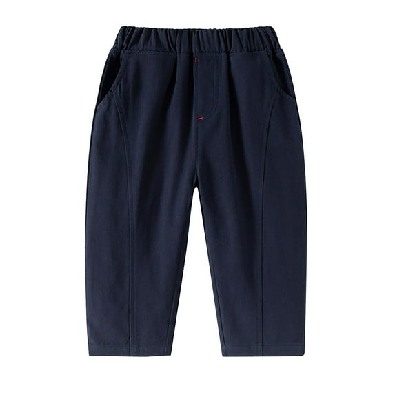 SGMVNU Boys Sweatpants 5-6 Years Toddler Joggers 3T Girls 2026 Children's Solid Color Casual Pants Fashion Children's Pants