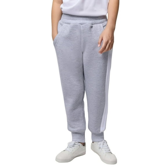 SGMVNU Boys Sweatpants Joggers Elastic Waist Winter Warm Trousers Athletic Workout Kids Clothes Boys Joggers with Pockets(Size 15-16 Years, Light Gray)