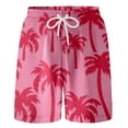 thumbnail image 1 of SGMVNU Boys Swim Trunks with Mesh Lined Boys Swimming Trunks Size 10 Tropical Print Swimwear Summer Beach Board Shorts Kids Swimsuit Bottoms, Size 16-18 Years,B-Hot Pink, 1 of 8