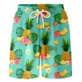 thumbnail image 1 of SGMVNU Boys Swim Trunks Swimsuit with Mesh Lined Boys Swimwear Size 6 Tropical Print Swimwear Kids Bathing Bottoms Beach Board Shorts, Size 10-12 Years,E-Mint Green, 1 of 7