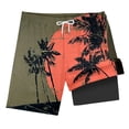 thumbnail image 1 of SGMVNU Boys Swim Trunks with Liner Boys Swimwear 14-16 Tropical Print Swimwear Summer Beach Board Shorts Kids Swimsuit Bottoms, Size 5-6 Years,D-White, 1 of 3