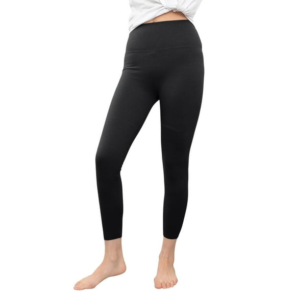 SGMVNU Lined Leggings Women with Pockets - Winter Warm Thermal High Waisted Yoga Pants for Running, Hiking, and Everyday Comfort(Black, XXL)