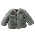 thumbnail image 1 of SGMVNU Girls Boys Winter Jackets Kids Girls Coat Winter Windproof Heavyweight Coat Jacket Toddler Warm Outerwear Jacket(Size 7-8 Years, Grey), 1 of 3