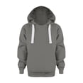 thumbnail image 1 of SGMVNU Girls Casual Sweatshirt 5-6 Years Grey Boys Girls Full Zipper Hoodie Casual Long Sleeve Jacket Lightweight, 1 of 8