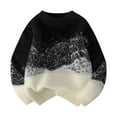 thumbnail image 1 of SGMVNU Girls Fashion Sweater Tops - Casual Classic Pullover Sweater, Warm Fall & Winter Top for Kids, Girl Knitwear Tops(Size 5-6 Years,Black), 1 of 2